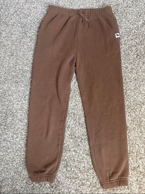 Kids Brown Fleece Sweatpants - Cozy Everyday Bottoms